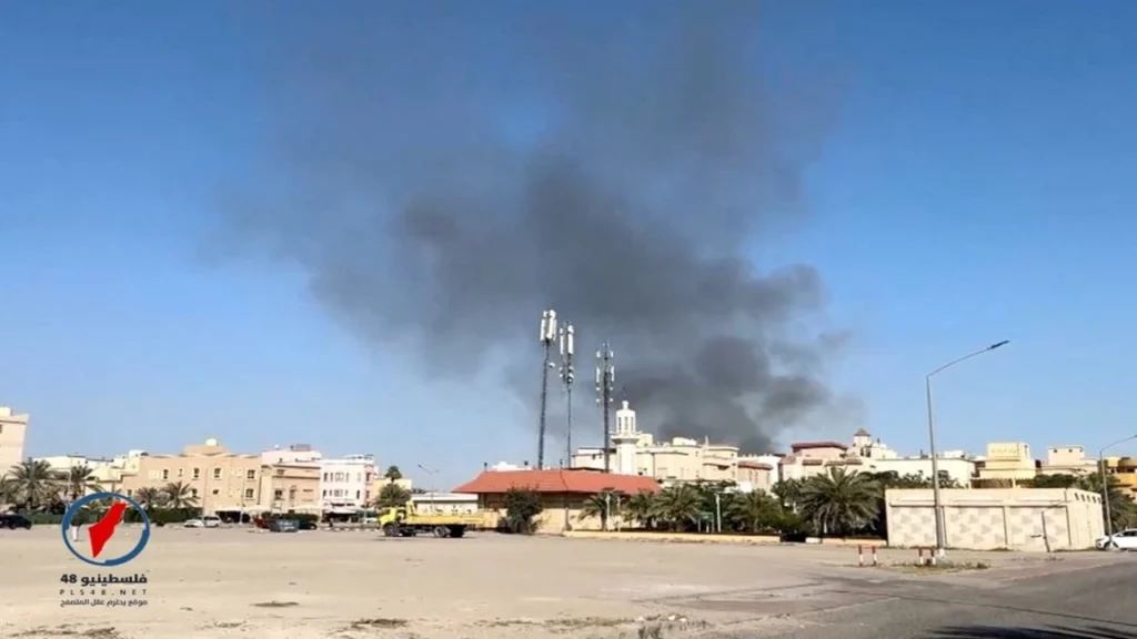 سماع دوي انفجارات متتالية داخل قواعد عسكرية أمريكية في دولة الكويت